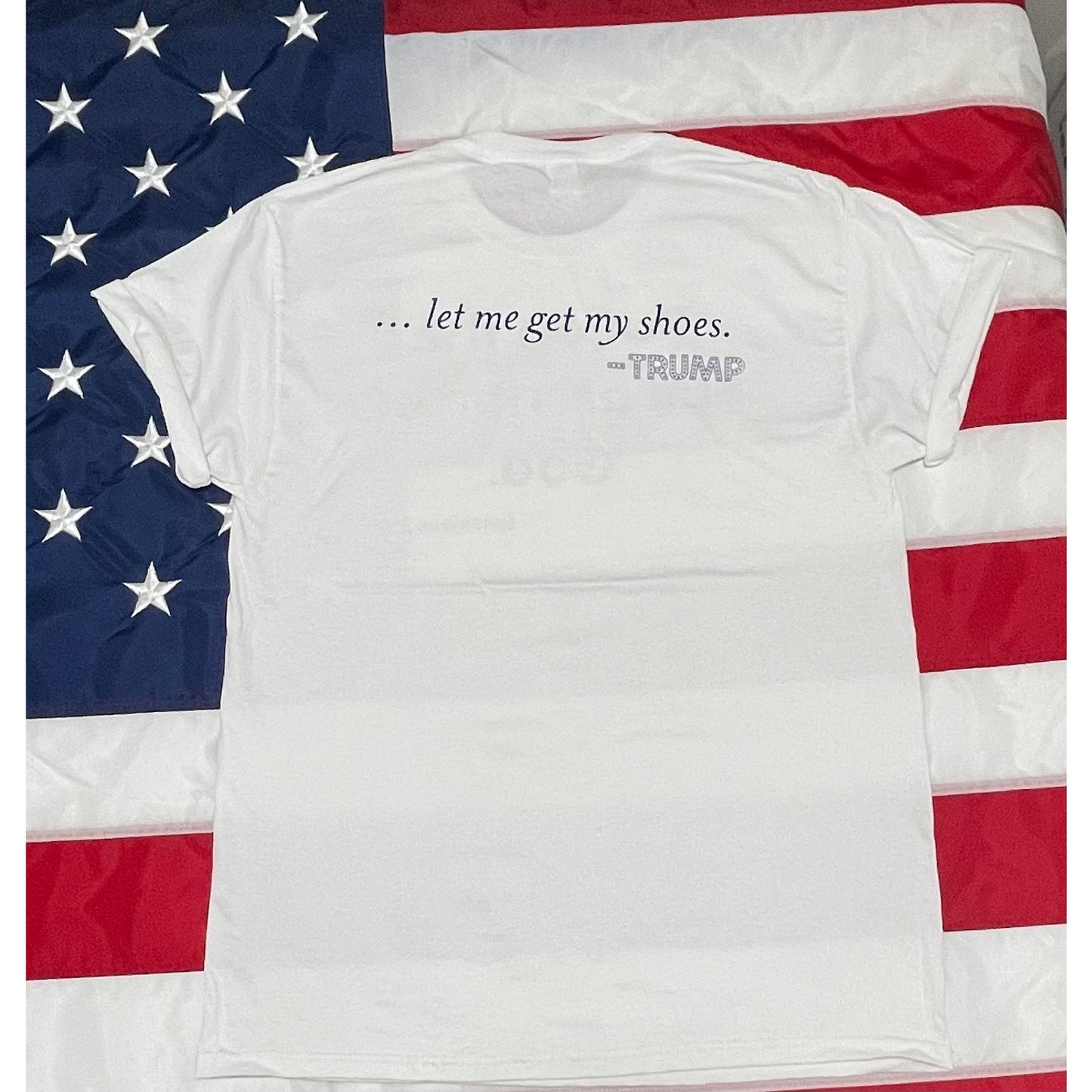 Flagship Get My Shoes T-Shirt - Put on the full armor of God. Ephesians 6:11